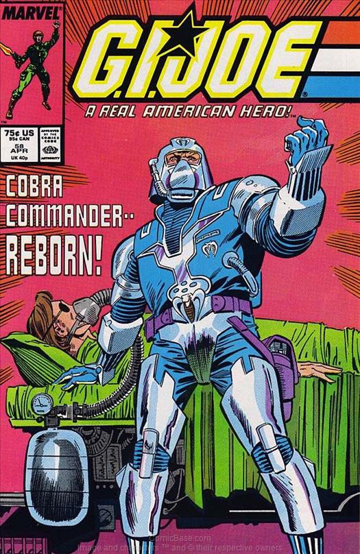 a Real American Hero G.I. Joe #58
