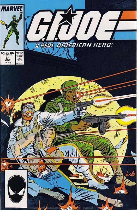 a Real American Hero G.I. Joe #61