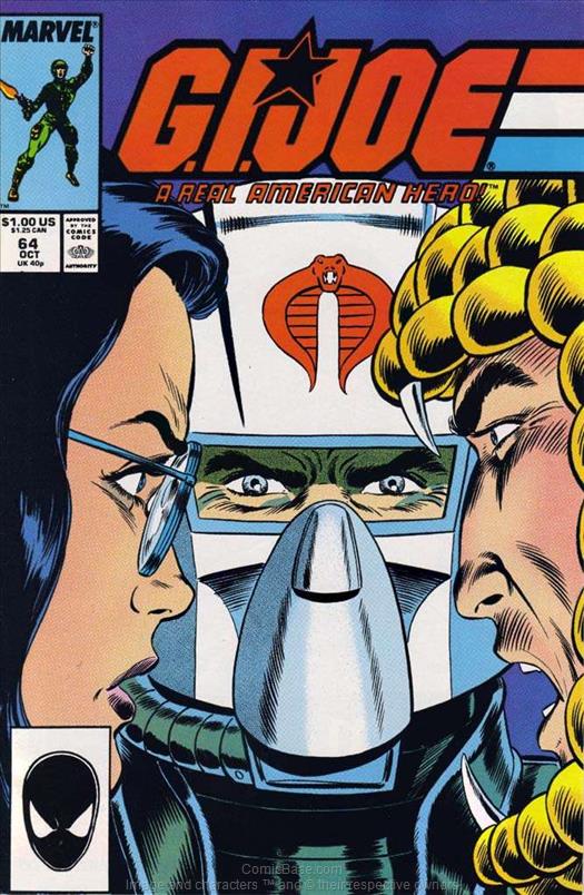 a Real American Hero G.I. Joe #64