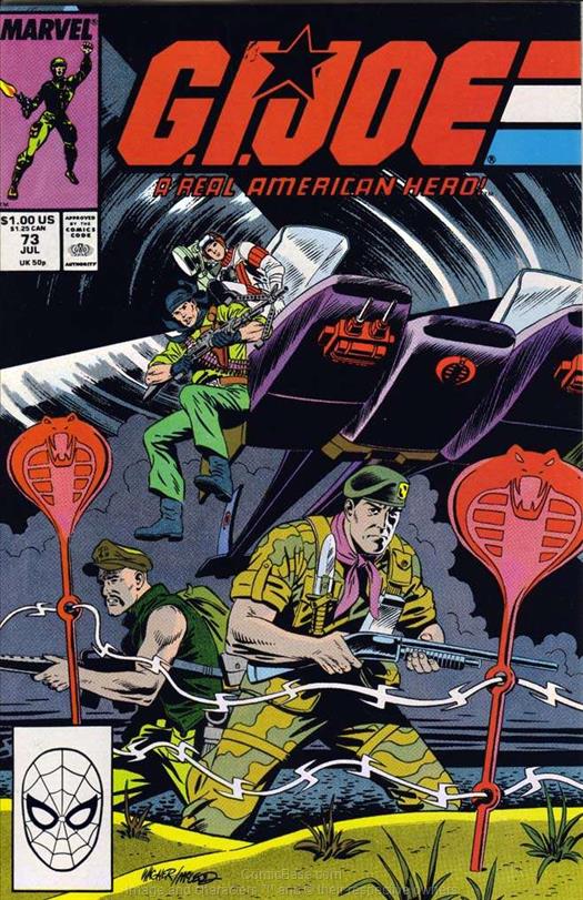 a Real American Hero G.I. Joe #73