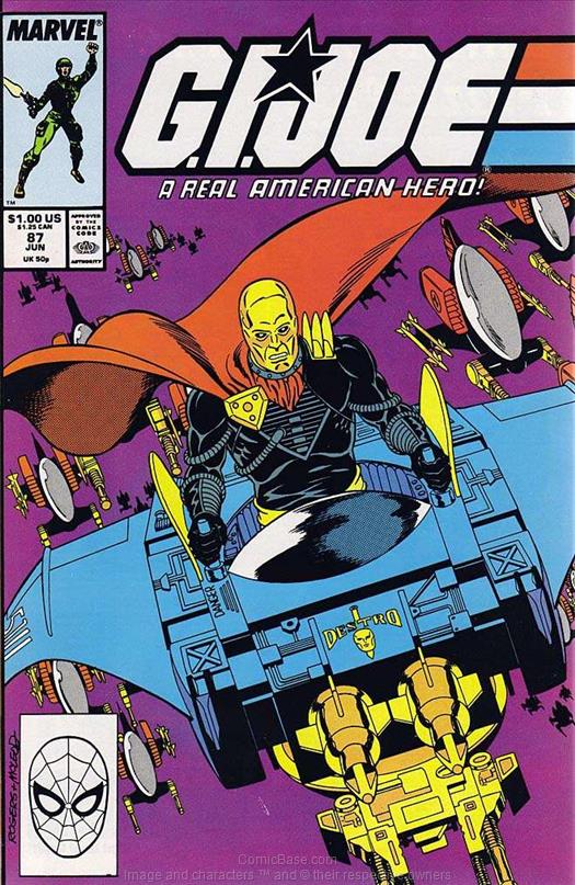 a Real American Hero G.I. Joe #87