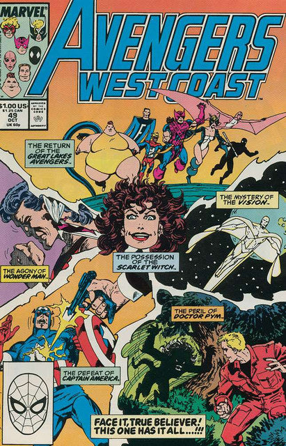 Avengers West Coast #49 Main image