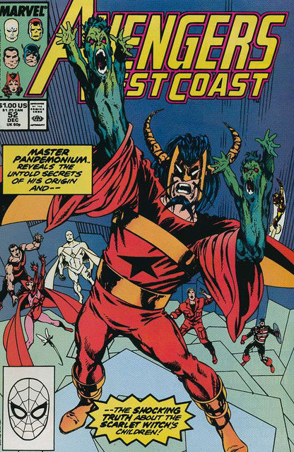 Avengers West Coast #52 Main image