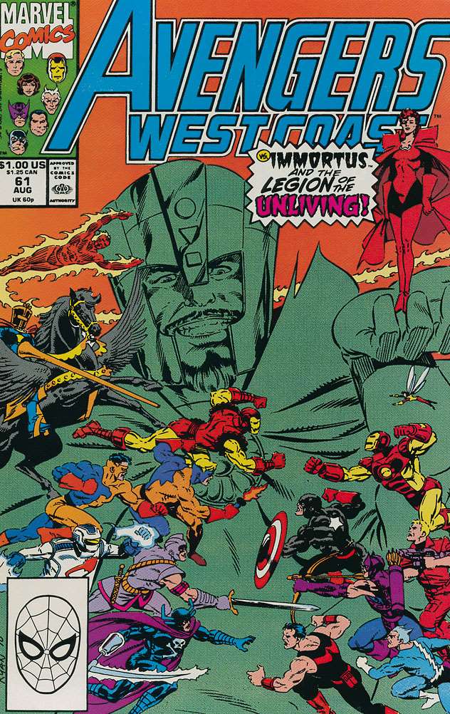 Avengers West Coast #61 Main image