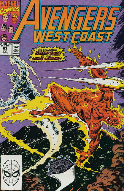 Avengers West Coast #63 Main image