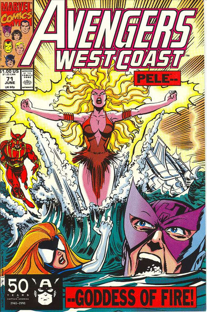 Avengers West Coast #71 Main image