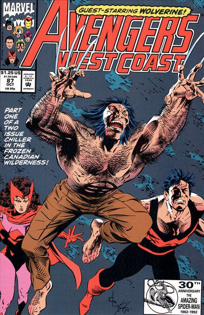 Avengers West Coast #87 Main image