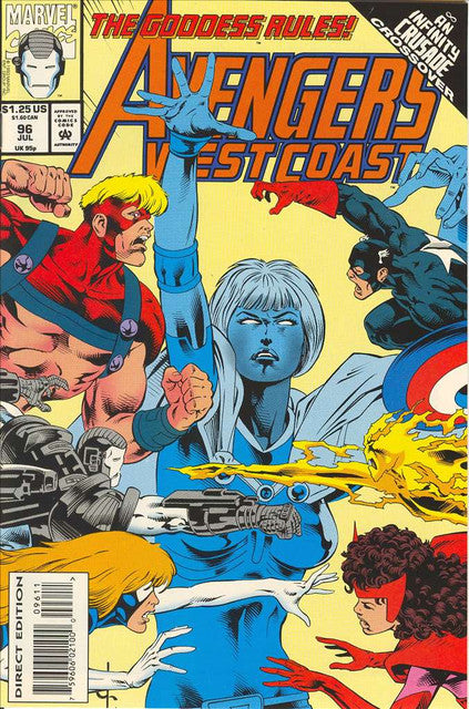 Avengers West Coast #96 Main image