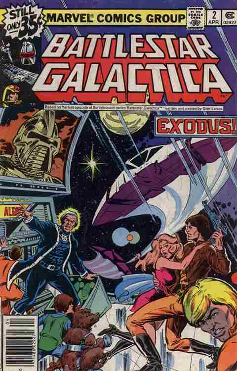 Battlestar Galactica (Marvel) #2 Main image
