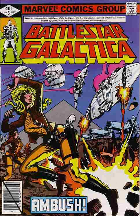 Battlestar Galactica (Marvel) #5 Main image
