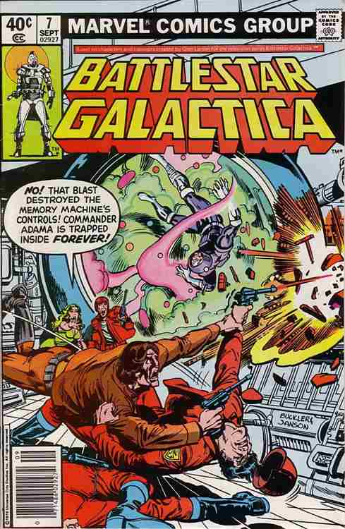 Battlestar Galactica (Marvel) #7 Main image