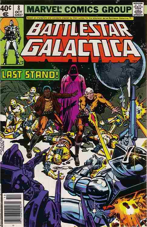 Battlestar Galactica (Marvel) #8 Main image