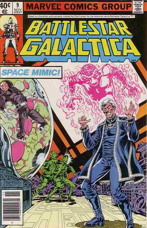 Battlestar Galactica (Marvel) #9 Main image