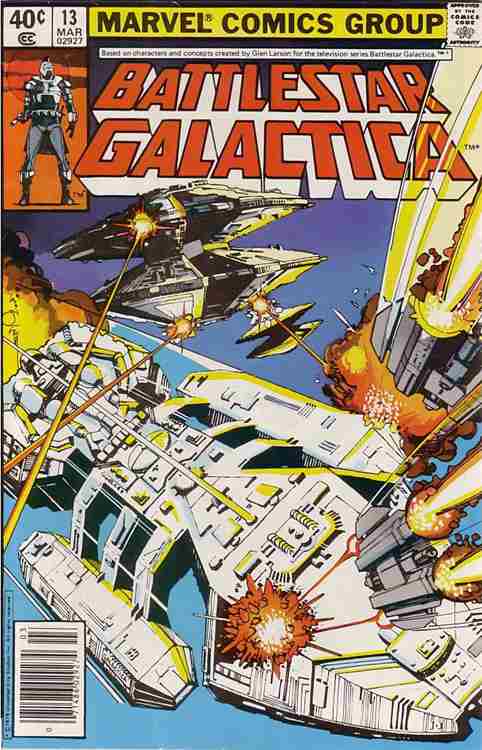 Battlestar Galactica (Marvel) #13 Main image