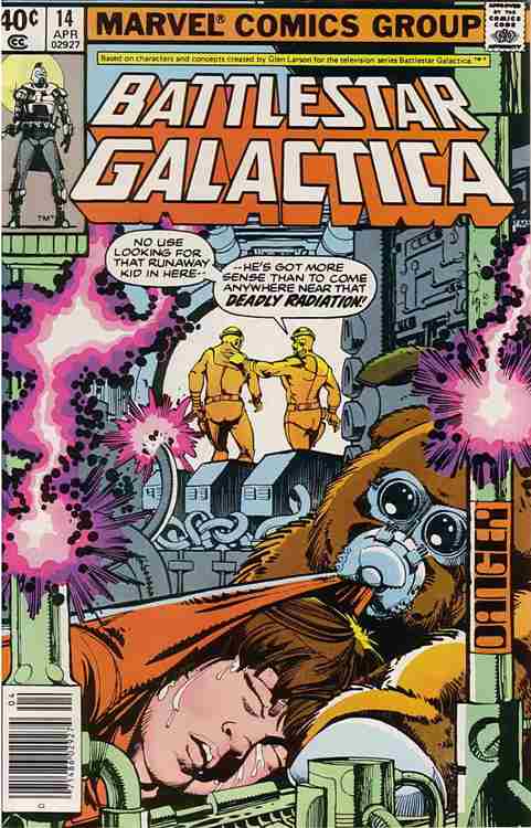 Battlestar Galactica (Marvel) #14 Main image