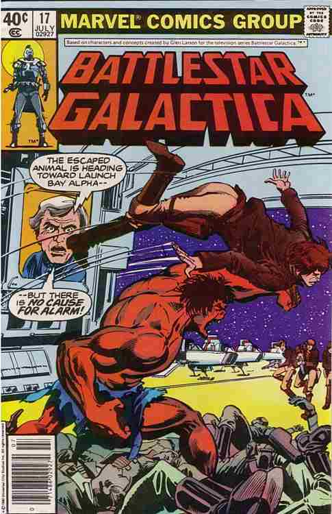 Battlestar Galactica (Marvel) #17 Main image