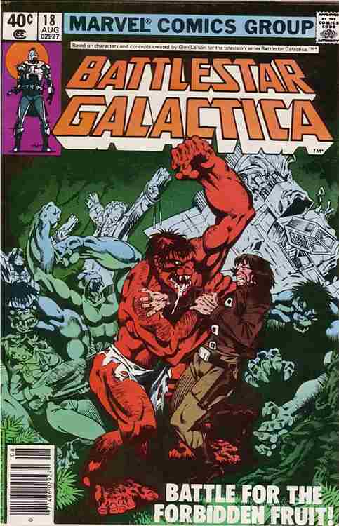 Battlestar Galactica (Marvel) #18 Main image