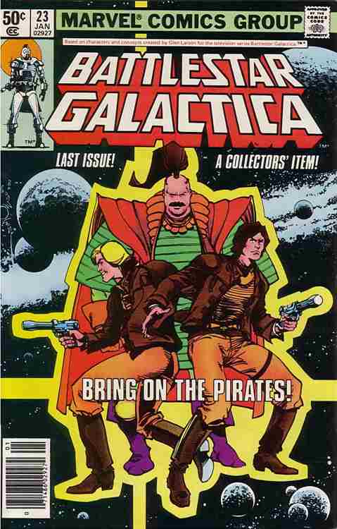Battlestar Galactica (Marvel) #23 Main image