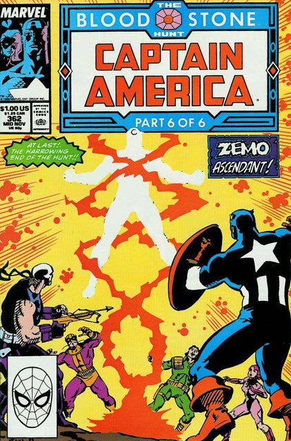 Captain America (1st Series) #362 Main image