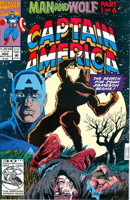 Captain America (1st Series) #402 Main image