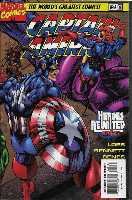 Captain America (2nd Series) #12 Main image