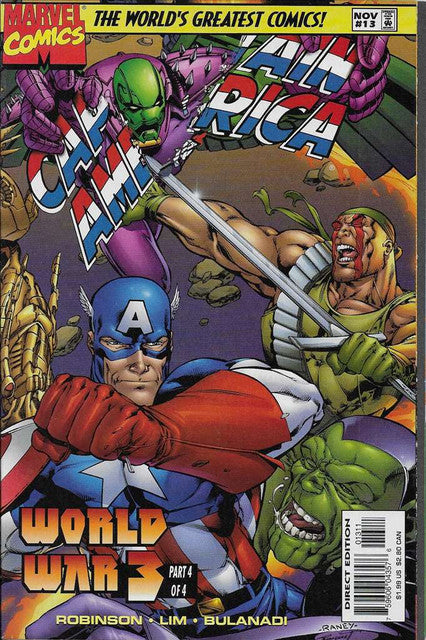 Captain America (2nd Series) #13 Main image