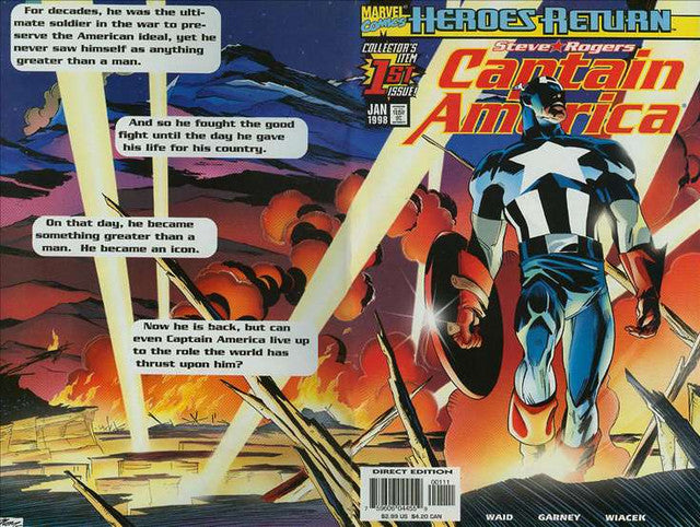 Captain America (3rd Series) #1 Main image