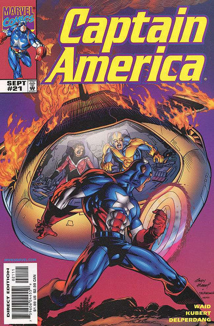 Captain America (3rd Series) #21 Main image