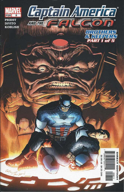 Captain America & the Falcon #8 Main image