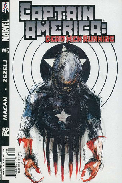 Captain America: Dead Men Running #3 Main image
