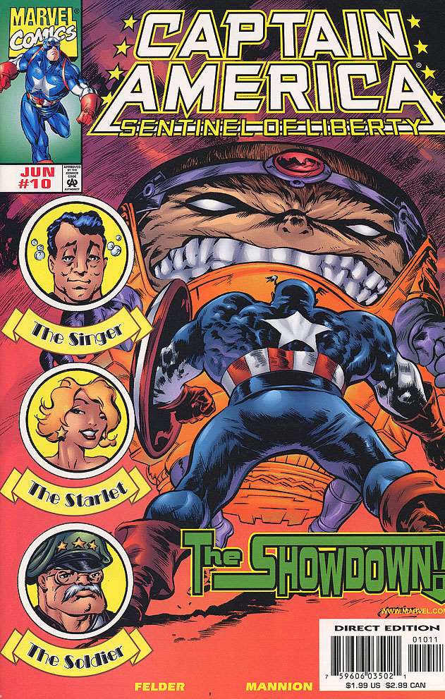 Captain America: Sentinel of Liberty #10 Main image