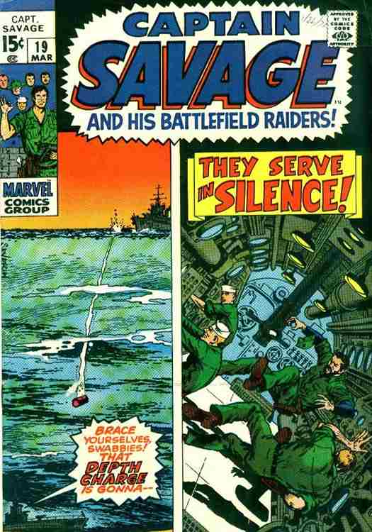 Capt. Savage and His Leatherneck Raiders #19 Main image