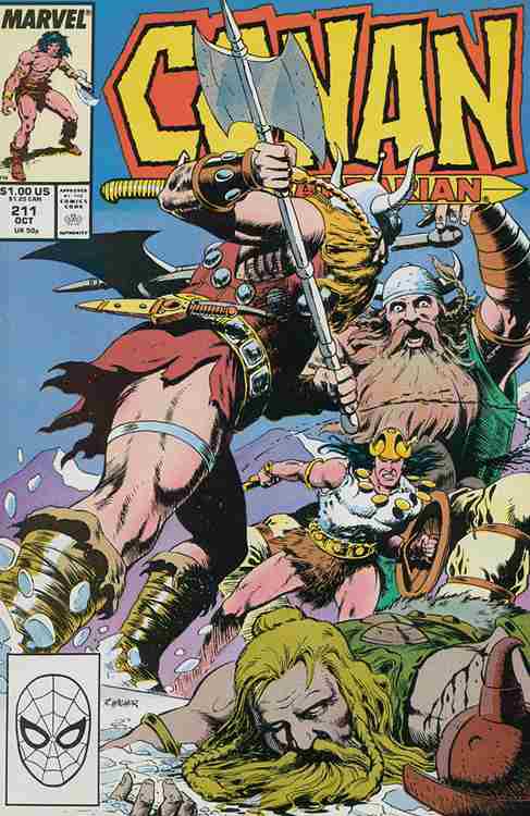 Conan the Barbarian #211 Main image