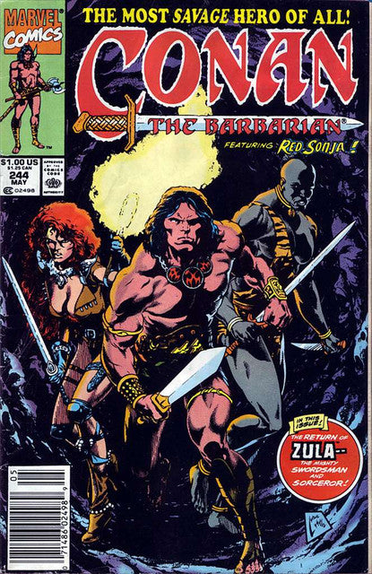 Conan the Barbarian #244 Main image