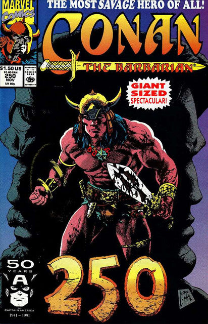 Conan the Barbarian #250 Main image