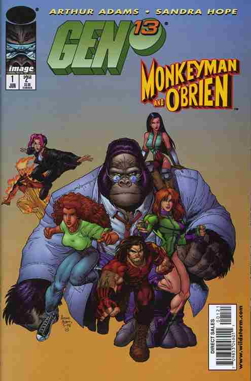 Gen13/Monkeyman & O’Brien #1 Variation C Main image