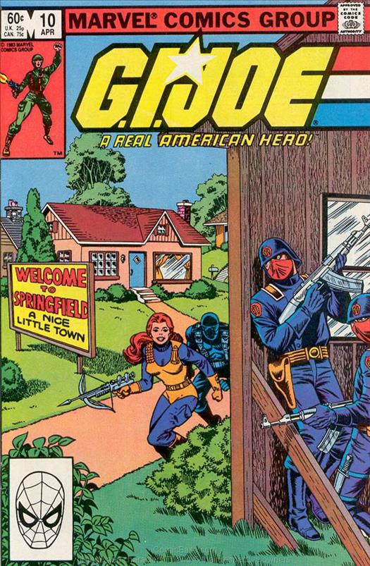 a Real American Hero G.I. Joe #10