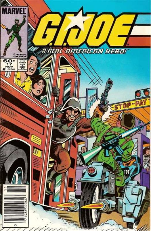 a Real American Hero G.I. Joe #17