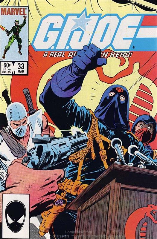 a Real American Hero G.I. Joe #33