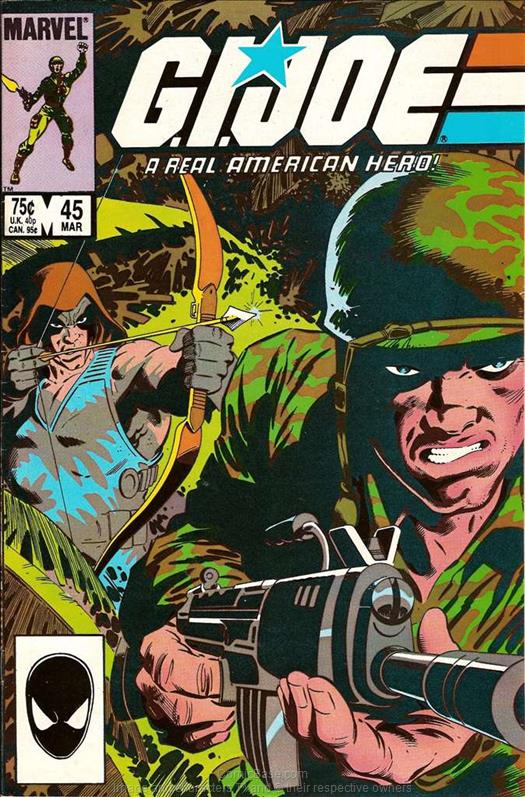 a Real American Hero G.I. Joe #45