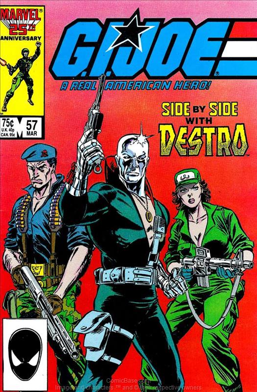 a Real American Hero G.I. Joe #57