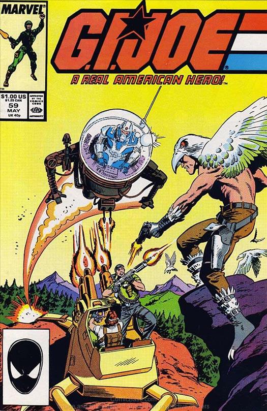 a Real American Hero G.I. Joe #59