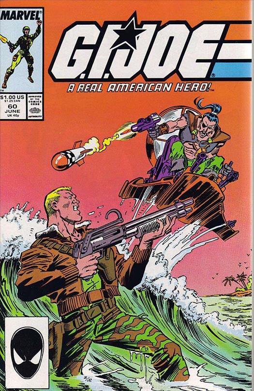a Real American Hero G.I. Joe #60