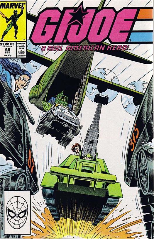 a Real American Hero G.I. Joe #68