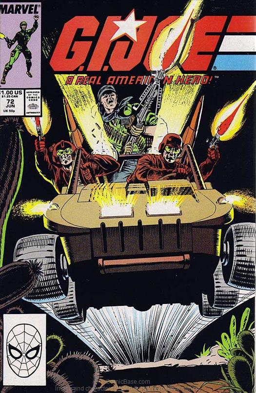 a Real American Hero G.I. Joe #72