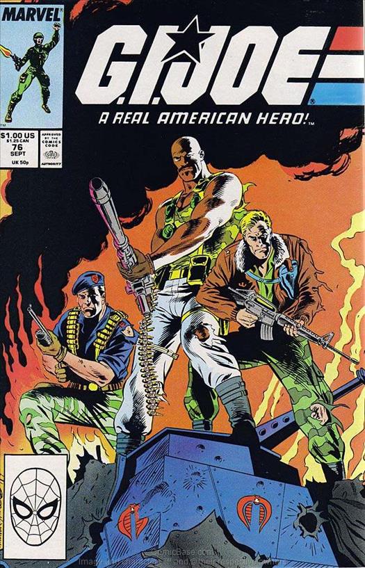a Real American Hero G.I. Joe #76