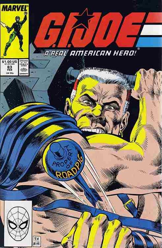 a Real American Hero G.I. Joe #83