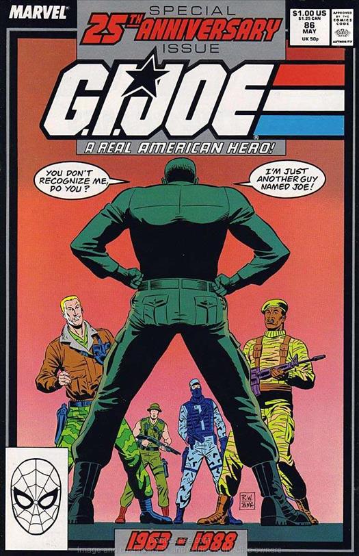 a Real American Hero G.I. Joe #86