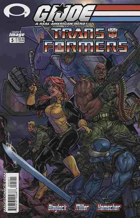 G.I. Joe vs. The Transformers #5 Variation B Main image