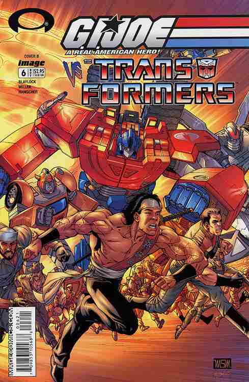 G.I. Joe vs. The Transformers #6 Variation B Main image